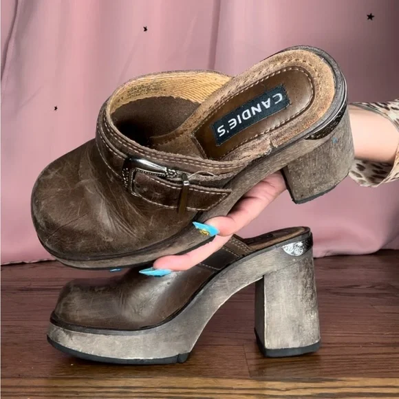 90s y2k Candies platform clogs - Picture 2 of 4